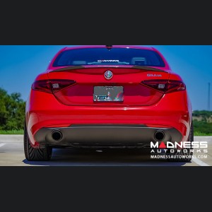 Alfa Romeo Giulia Performance Exhaust - 2.0L - MADNESS - Monza - Stainless Steel Tips